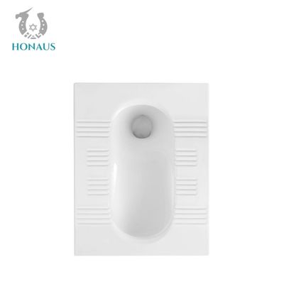 ODM OEM Traditional Design Wc Squatting Pan Toilet 600*450*240mm Size