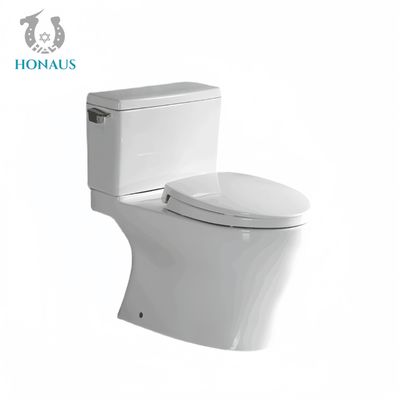 Classic Two Piece Toilet Bowl Side Flush Button Best Ceramic Single Flush White