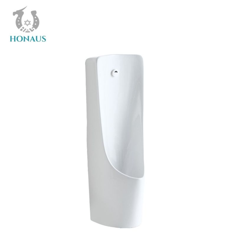 Public Men Toilet Urinal Floor Mounted Ceramic Urinal Sensor Flushing